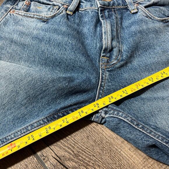 We The Free Cuffed Bottom Straight Jeans‎ Women's Size 26 - Picture 4 of 6